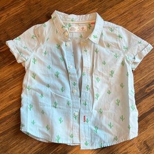 Zara Baby cactus shirt